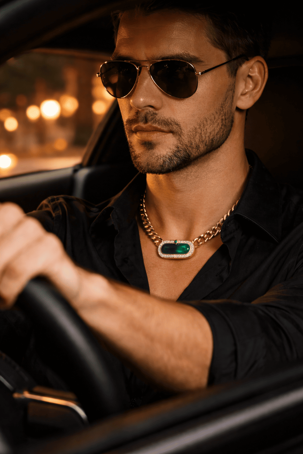 RareCult Gentelmen's 18K Gold Plated Cuban Chain