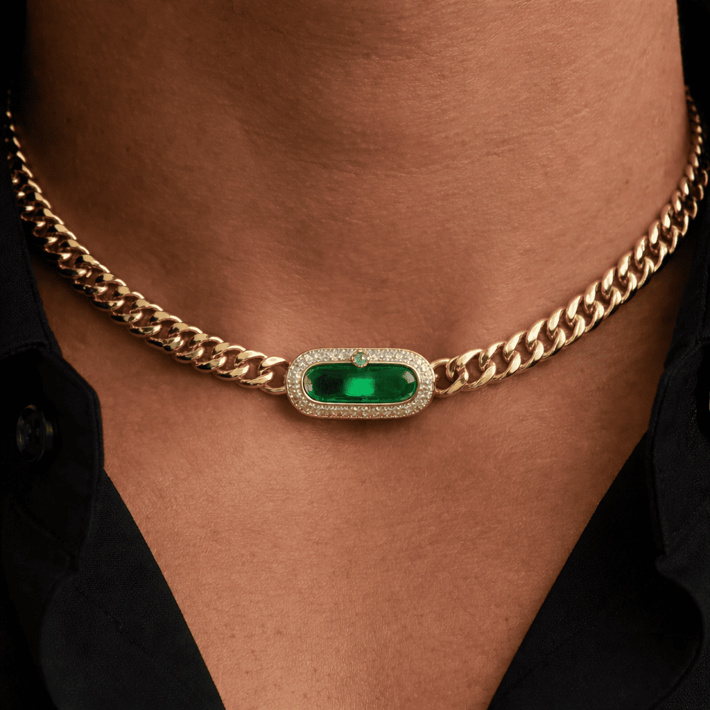 RareCult Gentelmen's 18K Gold Plated Cuban Chain