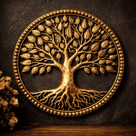 Golden Tree of Life Plaque