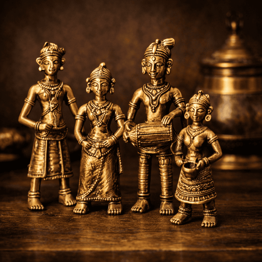 Brass Dhokra Figurines